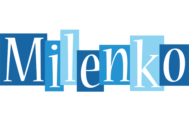 Milenko winter logo