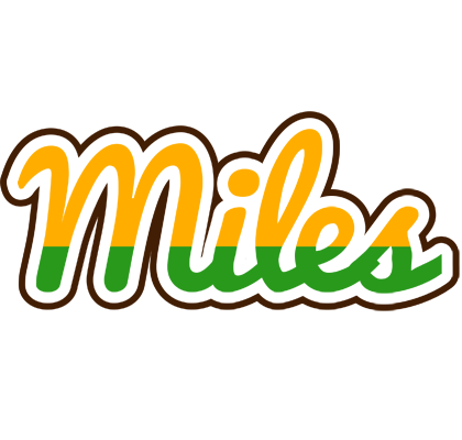 Miles banana logo