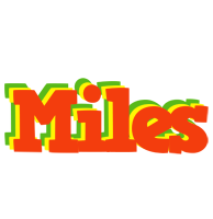 Miles bbq logo