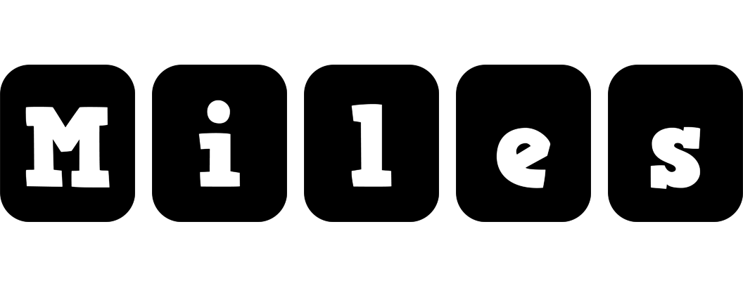 Miles box logo