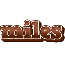 Miles brownie logo