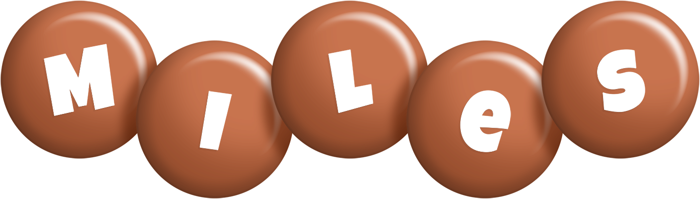 Miles candy-brown logo