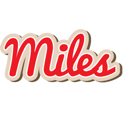 Miles chocolate logo