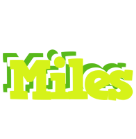 Miles citrus logo