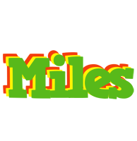 Miles crocodile logo