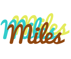 Miles cupcake logo