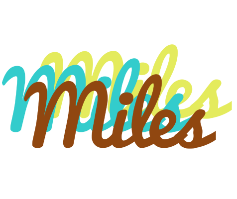 Miles cupcake logo