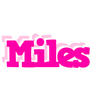 Miles dancing logo