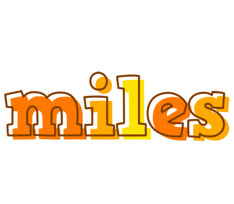 Miles desert logo