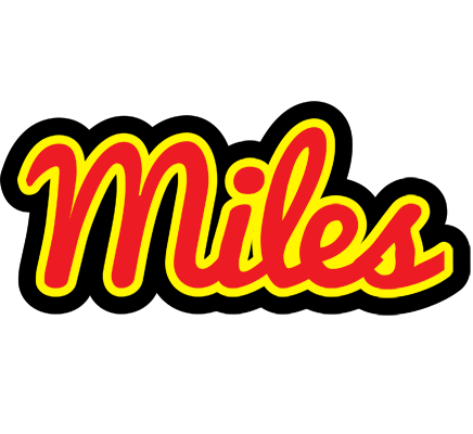 Miles fireman logo