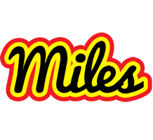 Miles flaming logo