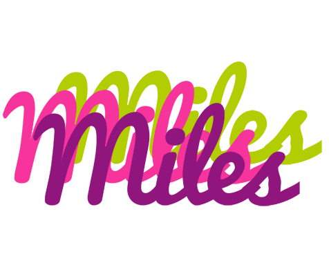 Miles flowers logo