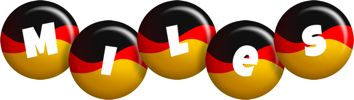 Miles german logo
