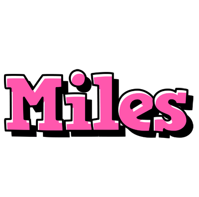 Miles girlish logo