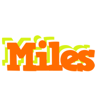 Miles healthy logo