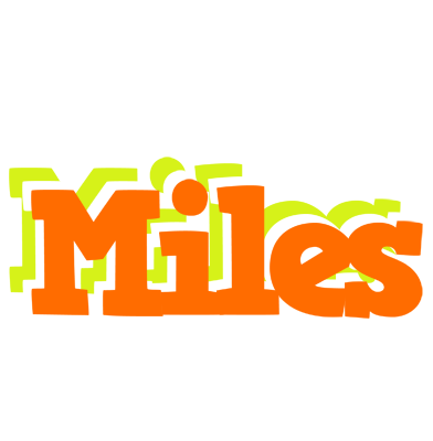 Miles healthy logo