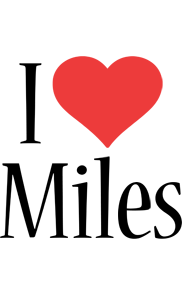 Miles i-love logo