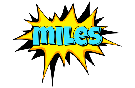 Miles indycar logo