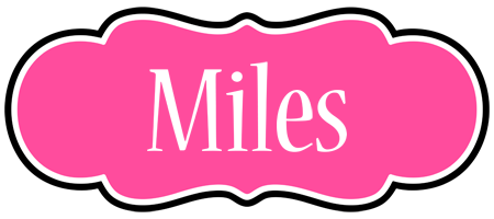 Miles invitation logo