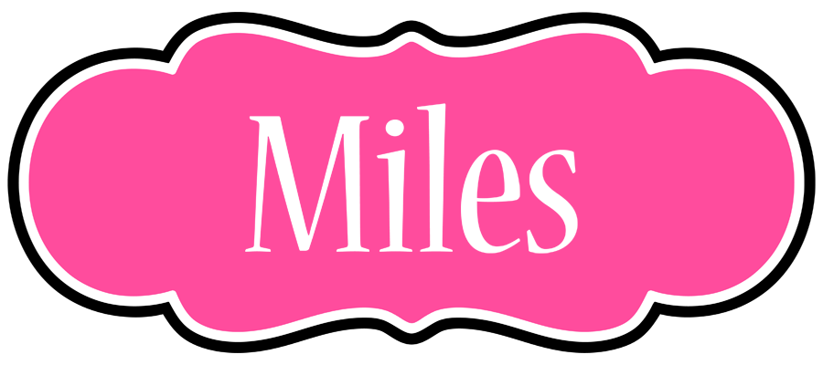 Miles invitation logo
