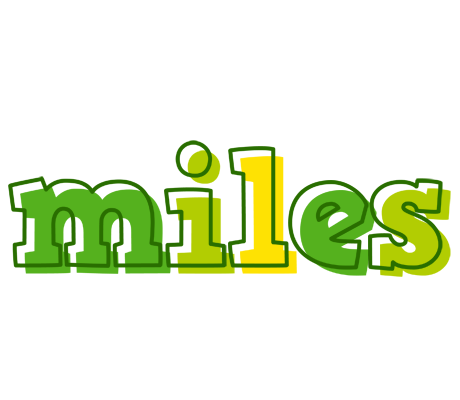 Miles juice logo
