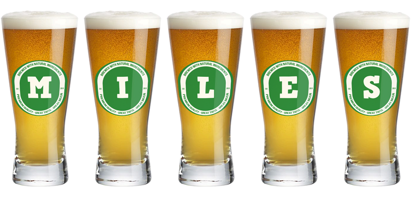 Miles lager logo