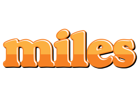 Miles orange logo