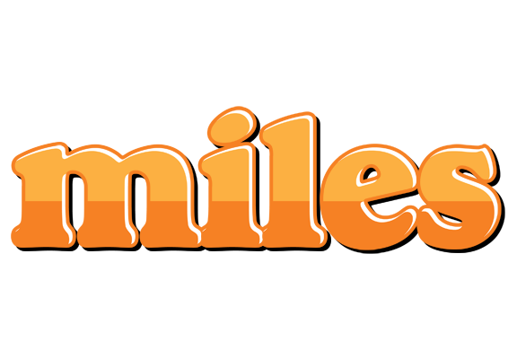 Miles orange logo