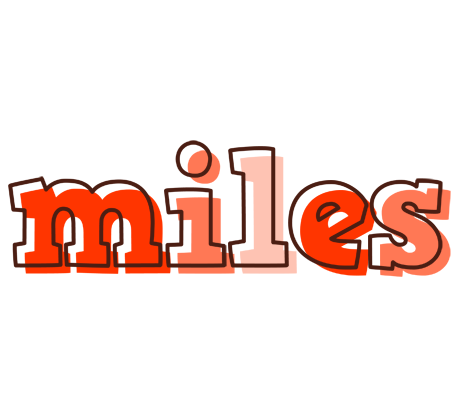 Miles paint logo