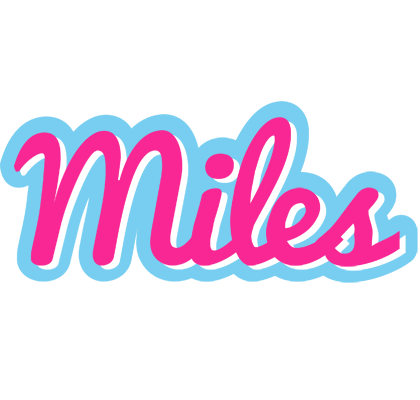 Miles popstar logo