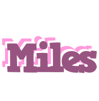 Miles relaxing logo