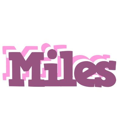 Miles relaxing logo