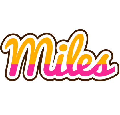 Miles smoothie logo