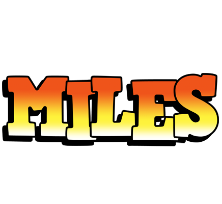 Miles sunset logo