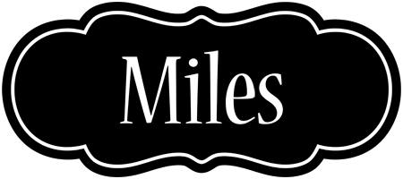 Miles welcome logo