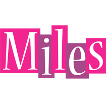 Miles whine logo