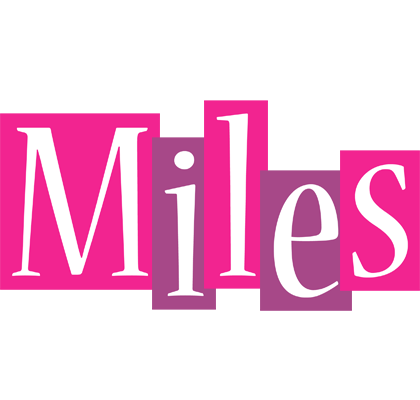 Miles whine logo