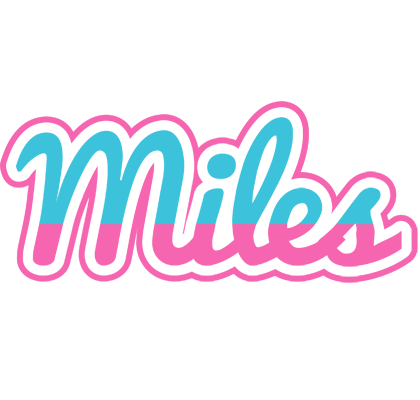 Miles woman logo