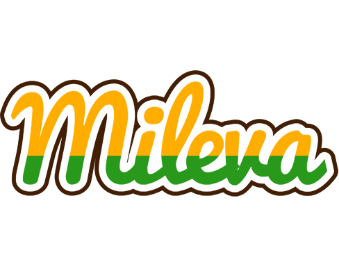 Mileva banana logo