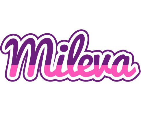 Mileva cheerful logo
