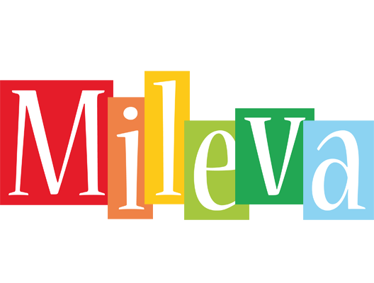 Mileva colors logo