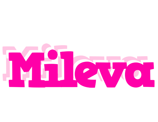 Mileva dancing logo