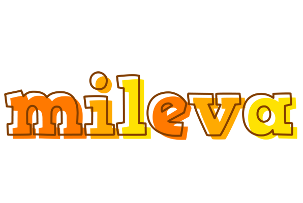 Mileva desert logo