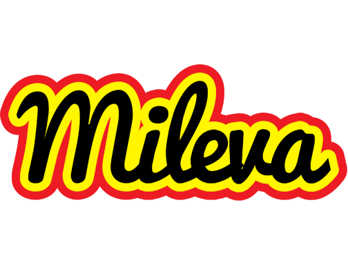 Mileva flaming logo