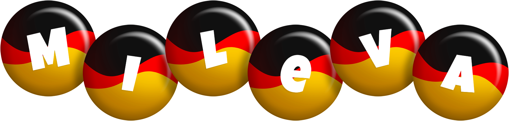 Mileva german logo