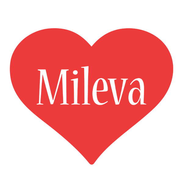 Mileva love logo