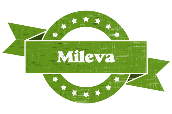Mileva natural logo