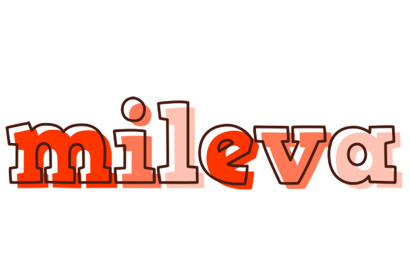 Mileva paint logo