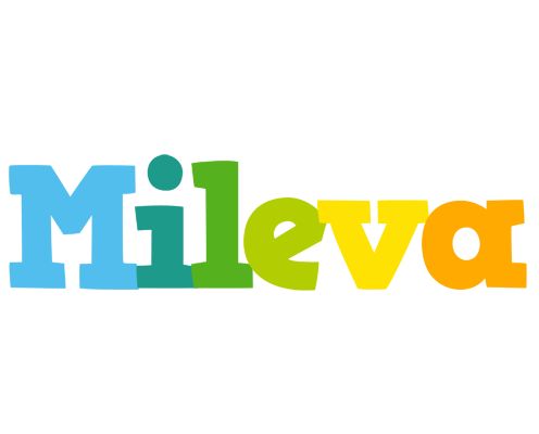 Mileva rainbows logo