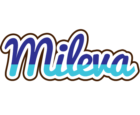 Mileva raining logo